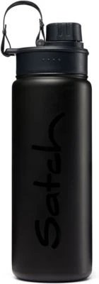 Satch Edelstahl Trinkflasche Black Steel, 500 Ml