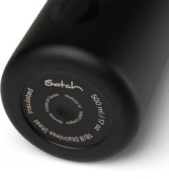 Satch Edelstahl Trinkflasche Black Steel, 500 Ml -Satch 20946429 05