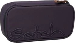 Satch Schlamperbox Nordic Grey, Unbefüllt, Inkl. Geodreieck