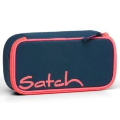 Satch Schlamperbox Pink Phantom, Unbefüllt, Inkl. Geodreieck