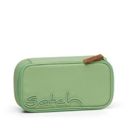 Satch Schlamperbox Nordic Jade Green, Unbefüllt, Inkl. Geodreieck