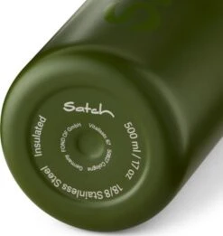 Satch Edelstahl Trinkflasche Olive, 500 Ml -Satch 29981713 05