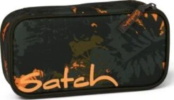 Satch Schlamperbox Jurassic Jungle, Unbefüllt, Inkl. Geodreieck