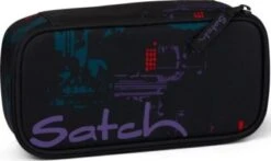 Satch Schlamperbox Night Vision, Unbefüllt, Inkl. Geodreieck