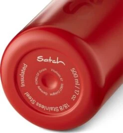 Satch Edelstahl Trinkflasche Red, 500 Ml -Satch 29981743 05