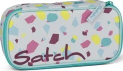 Satch Schlamperbox Dreamy Mosaic, Unbefüllt, Inkl. Geodreieck