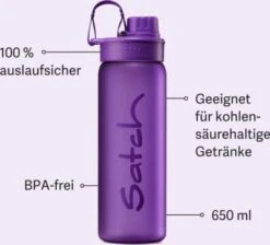 Satch Tritan-Trinkflasche Purple, 700 Ml -Satch 29981815 05