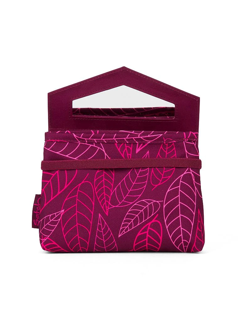 SATCH, Clutch "Klatsch - Purple Leaves" 3 SATCH, Clutch "Klatsch - Purple Leaves" – Bild 3